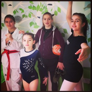 Do it#LikeAGirl #ThisGirlCan. Two campaigns I think this family has nailed on International Women's Day. #touchrugby #taekwondo #dancing #gymnastics #sport